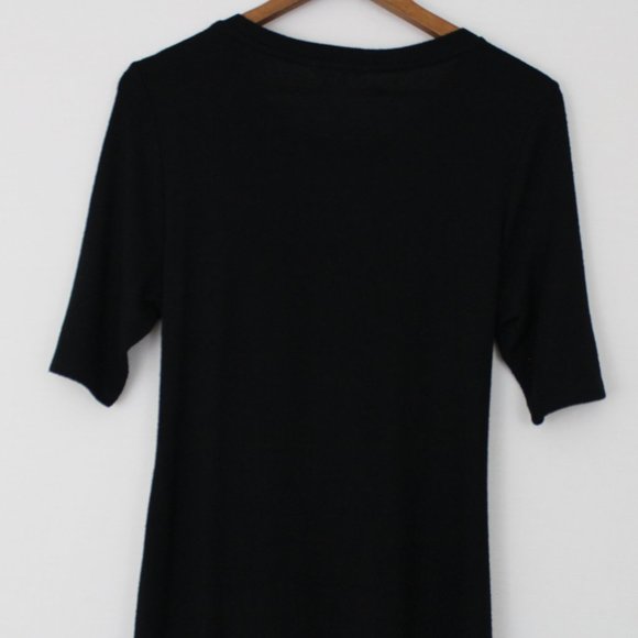 Caslon Black Dress w/ Ruched Tie Dress - Picture 9 of 15